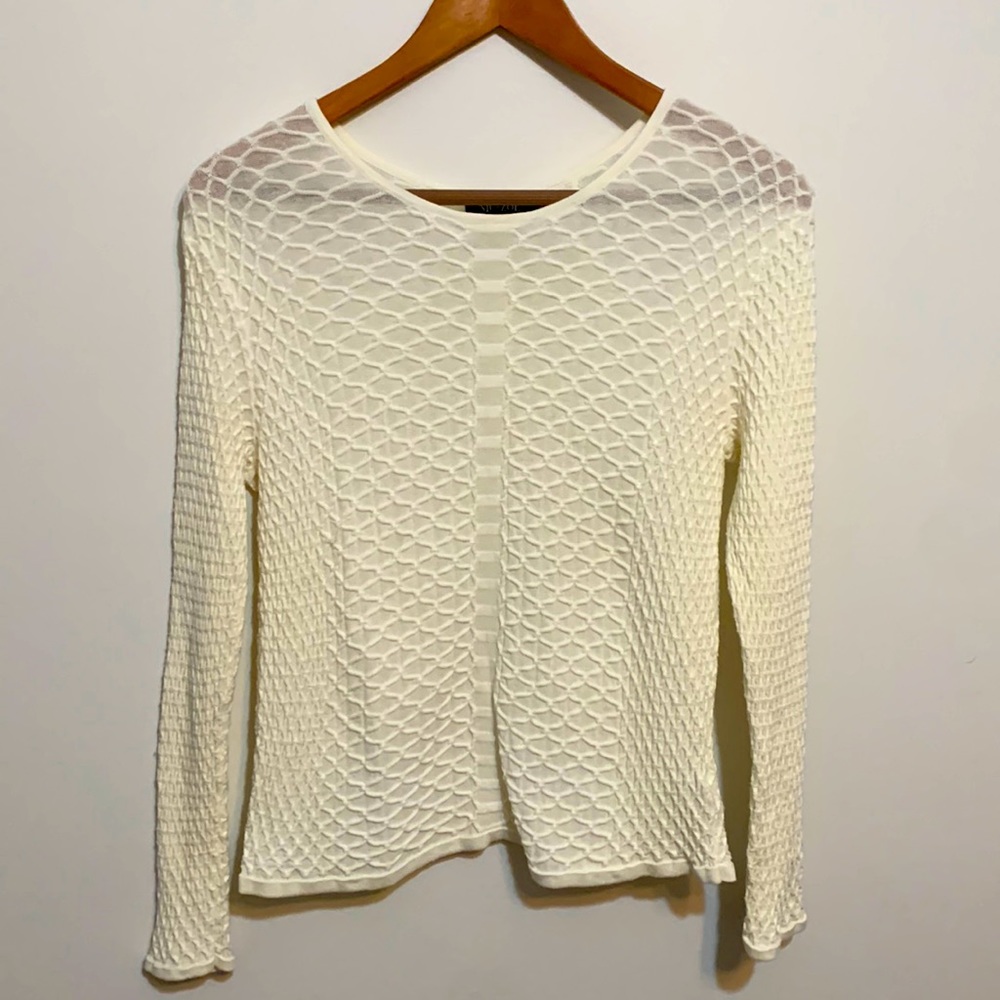 Cream NIC+ZOE Top